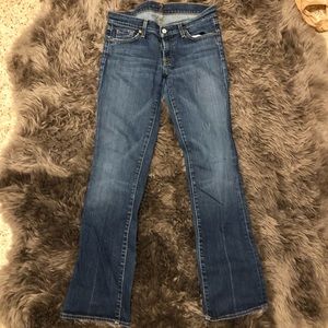 7 for all mankind bootcut jeans